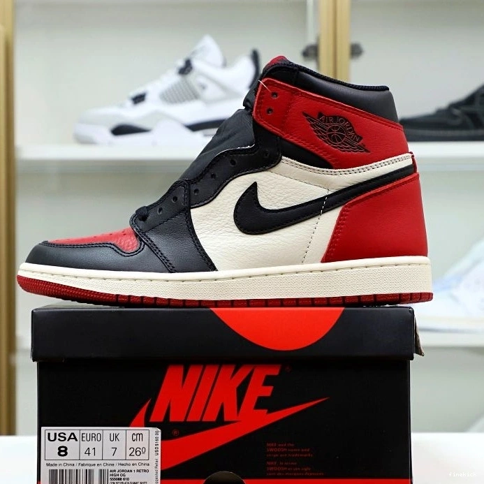 RETRO OG AIR HIGH TOE' 'BRED JORDAN 1 0114